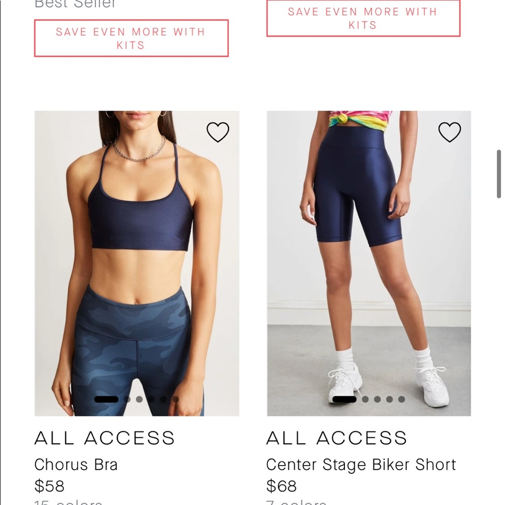 SOLD — Bandier / All Access Set